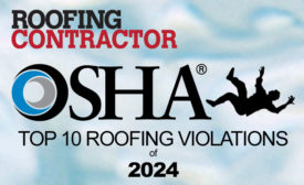 OSHA's Top 10 roofing-related violations of 2024.