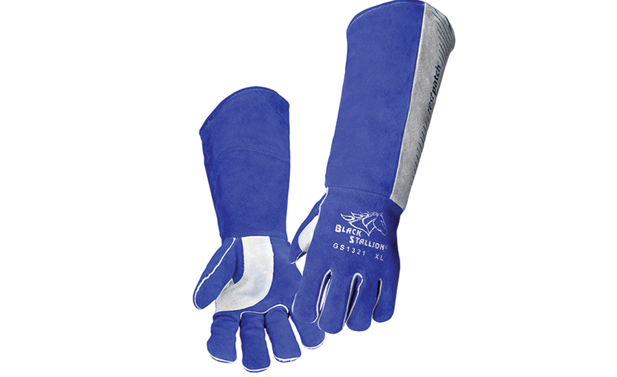 Long-cuff stick welding glove