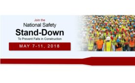 National Safety Stand-Down 2018