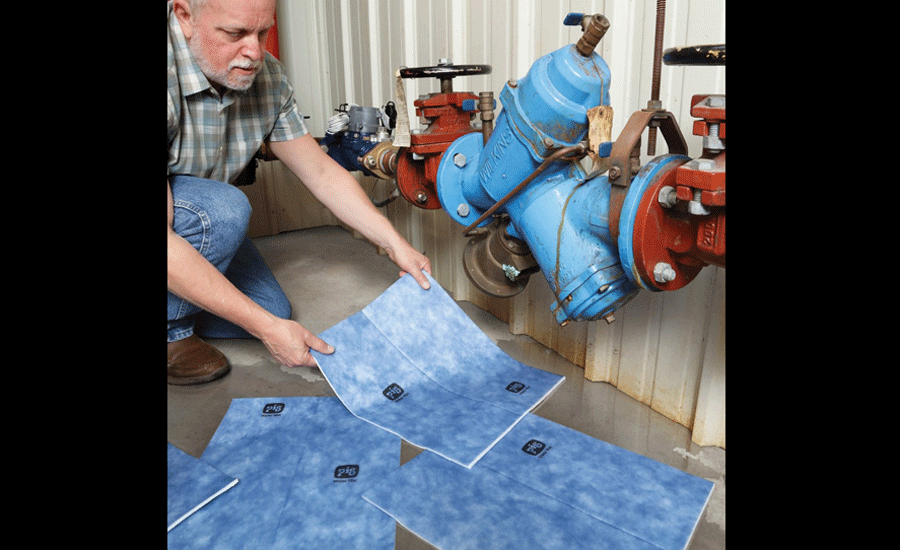 New Pig introduces line of Water Absorbent Mat Pads, 2020-02-26